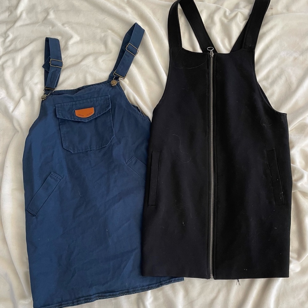 Overall Dresses ONLY BLACK AVAILABLE!